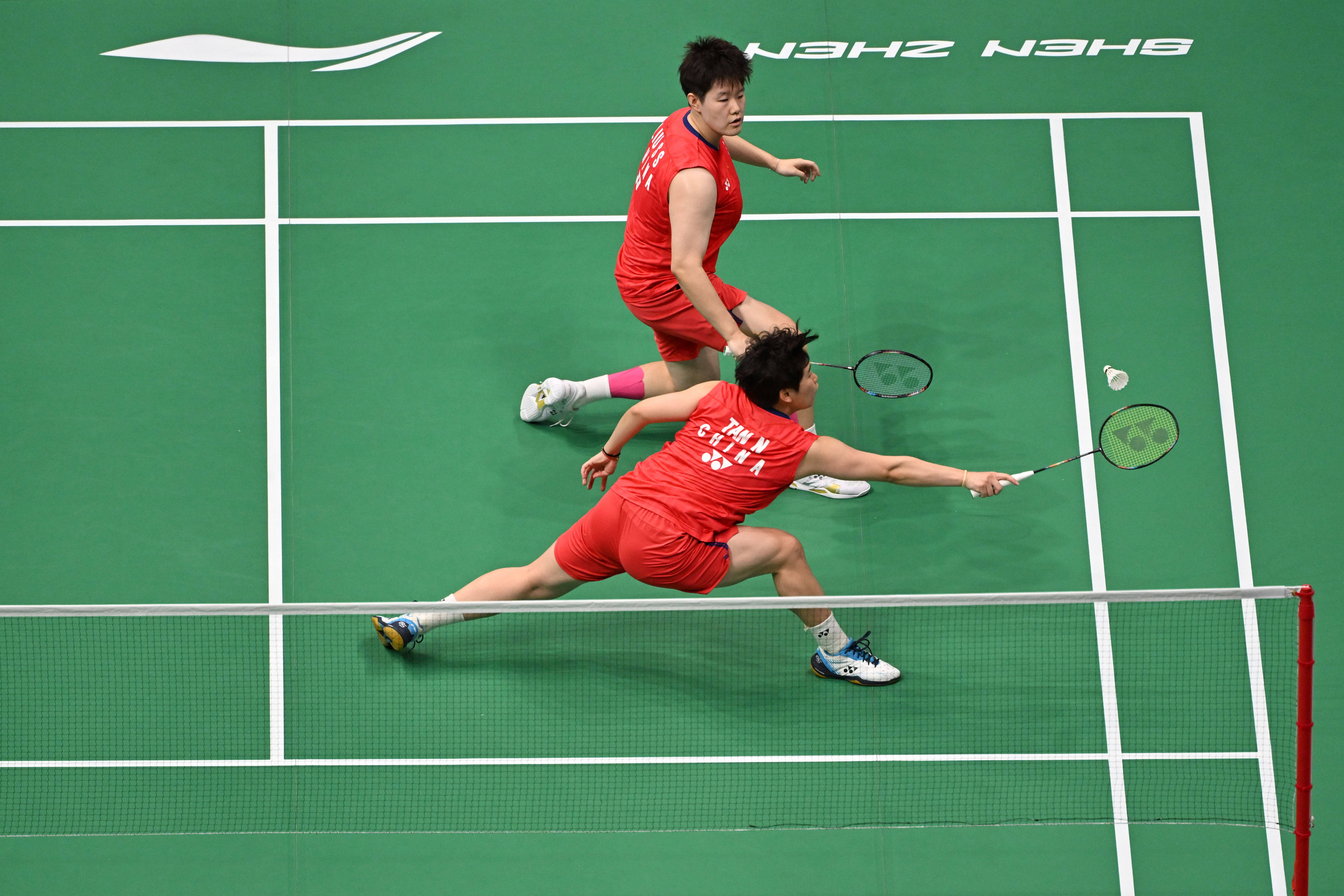 如何申请到皇冠信用网_#（体育）羽毛球——中国大师赛：刘圣书/谭宁晋级女双半决赛