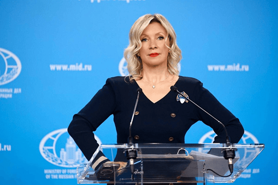 皇冠信用网代理_扎哈罗娃：马克龙涉俄言论“不可容忍”皇冠信用网代理，任何人都不能这样评论俄罗斯