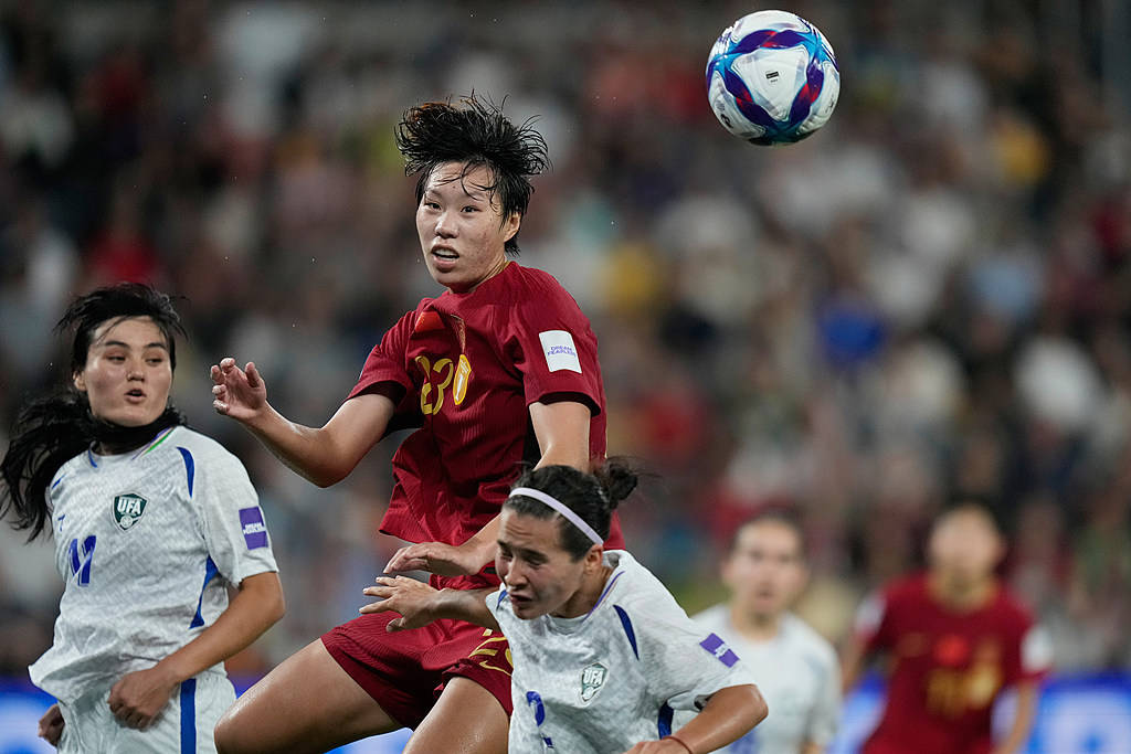 皇冠信用网在线开户 _中国女足3比0击败乌兹别克斯坦皇冠信用网在线开户 ，女足亚洲杯迎两连胜